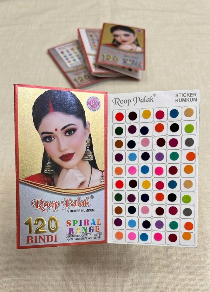 roop palak spiral bindi